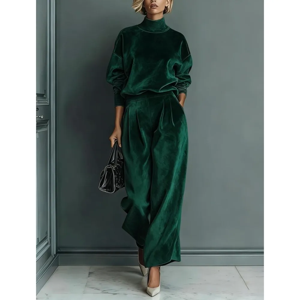 Thumbnail 2 - #79 Compare Womens Wide Leg Pant Sets Before You Buy