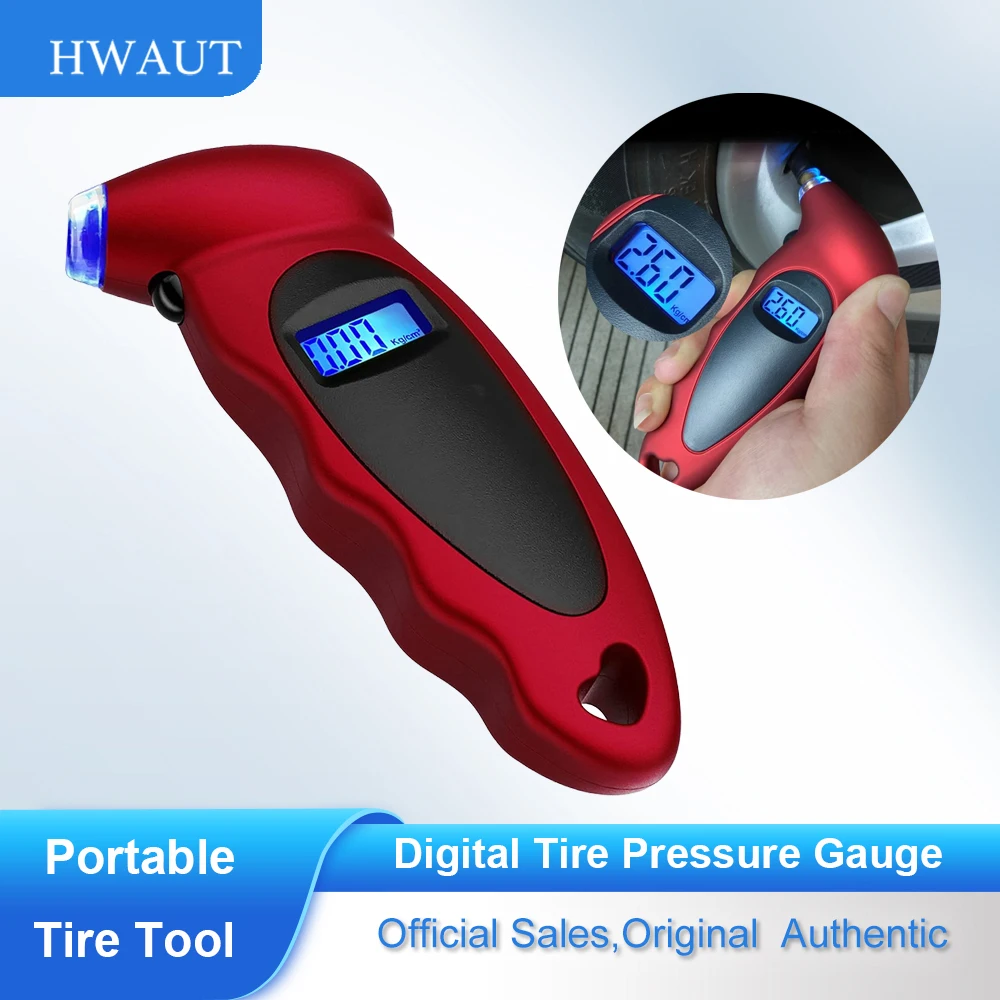 

2024 Handheld Car Mini Digital Tire Gauge Mini Motorcycle Bike Tire Diagnostic Tool LCD Display Tire Pressure Tool Gauge PSI Kpa