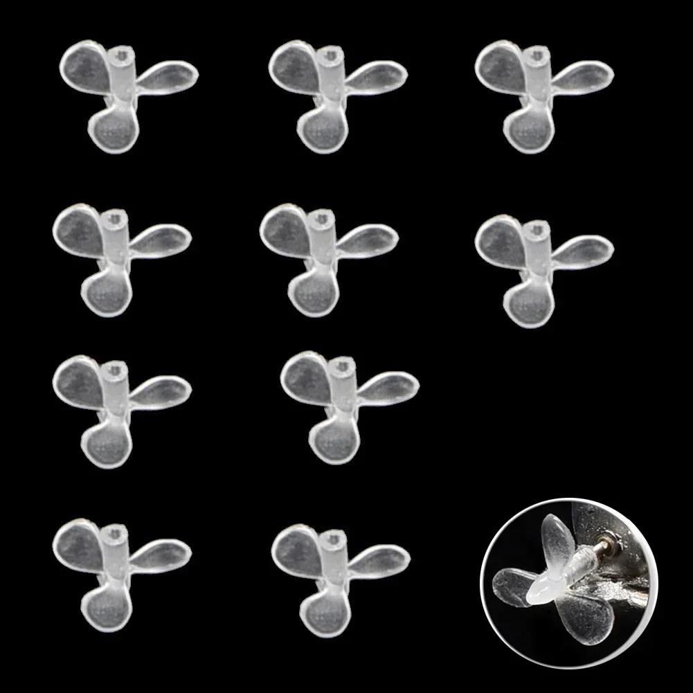 

10PC Propeller For Fishing Lure Electric Lure Wobblers Fishing Swimbait Plastic Bionic Fake BaitArtificialBaitWobblers