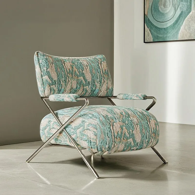 

Single sofa chair, family living room balcony leisure chair