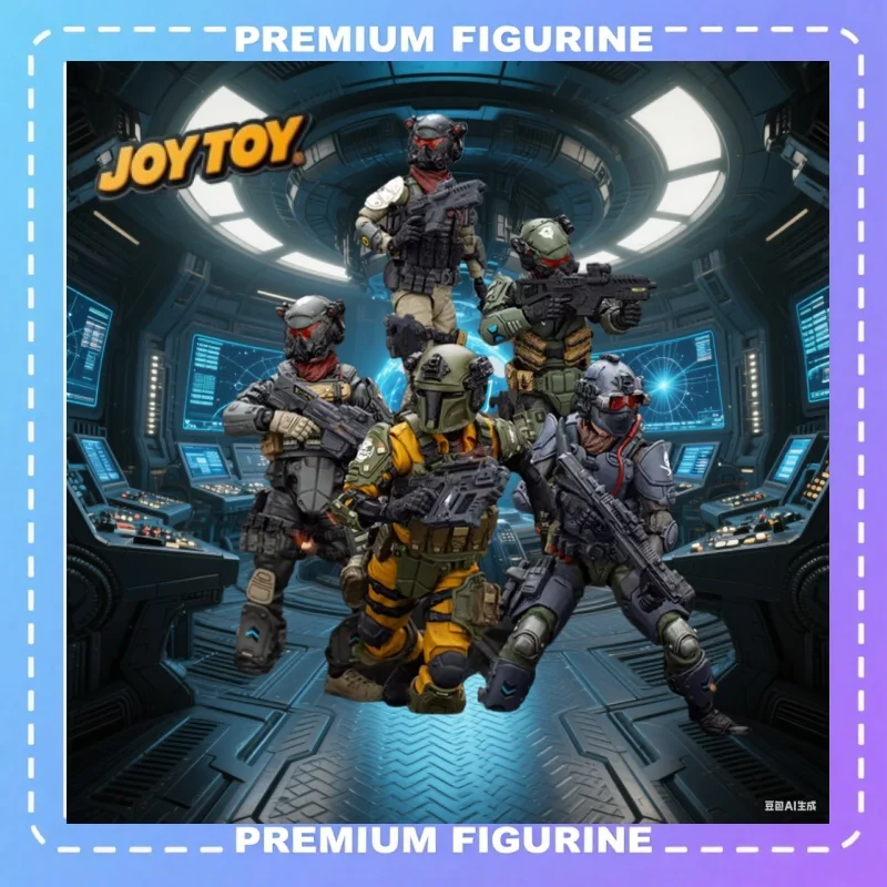

pre-sale 25.9-10 JOYTOY Dark Source Series Star Scars Commando Five 1:18 Joints Actionable Soldier Figurines