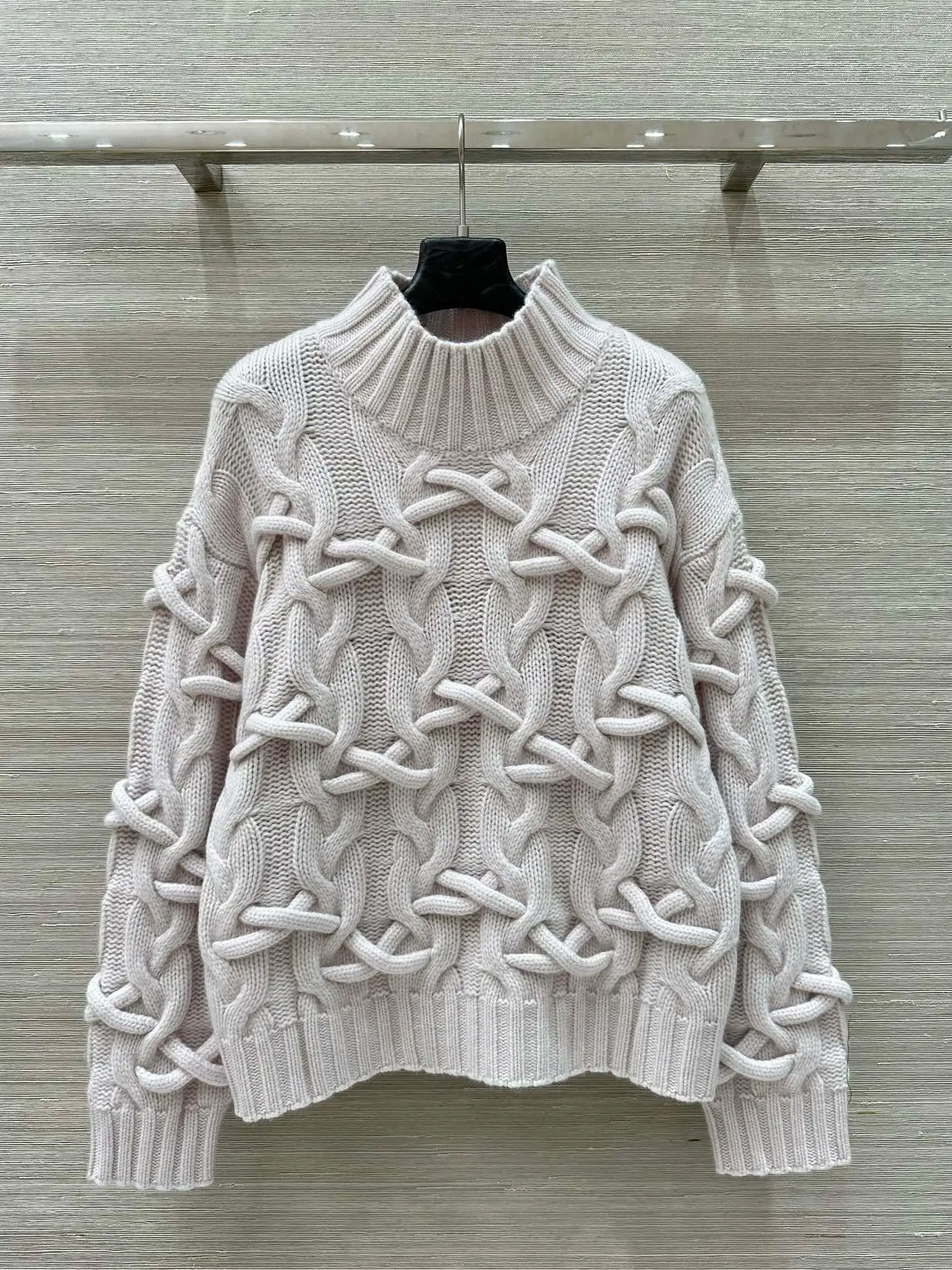 

Ранняя осень, шерстяной свитер ручной работы High Ne Lazy, женский модный новый Sle South Oil Rope Knit Camere из полиэфирного волокна