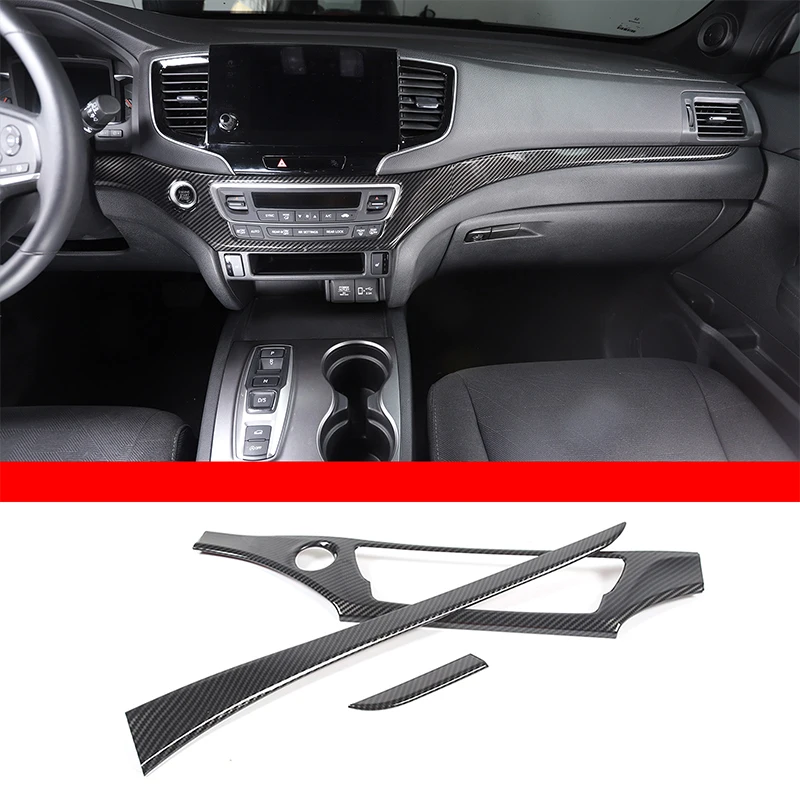 

For Honda Pilot 2016-2022 Automotive Interior Center Console Decorative Panel Automotive Instrument Panel ABS