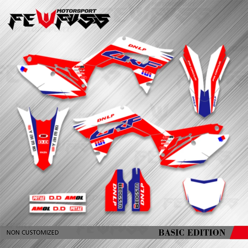 

Fewfuss For Honda CRF450 CRF 450 450R 2017 2018 2019 2020 Graphics Decals Stickers Kits CRF 250 CRF250R 2018 2019 2020 2021