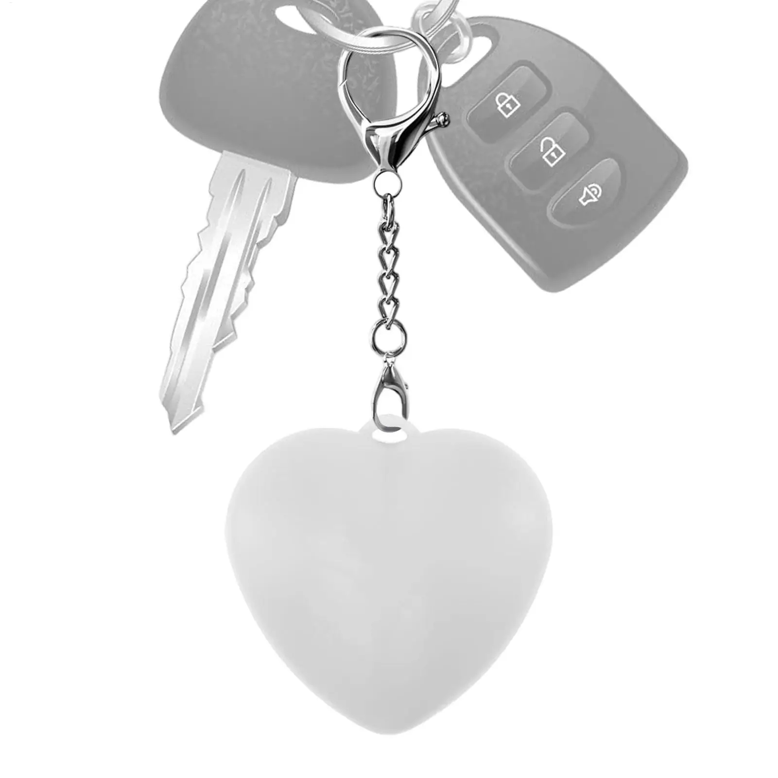 

Светодиодный светильник для рюкзака с круглым сенсорным датчиком в форме сердца, брелок для ключей, светильник для кошелька, аксессуары для сумок для женщин и девочек, карманный кошелек для путешествий на открытом воздухе