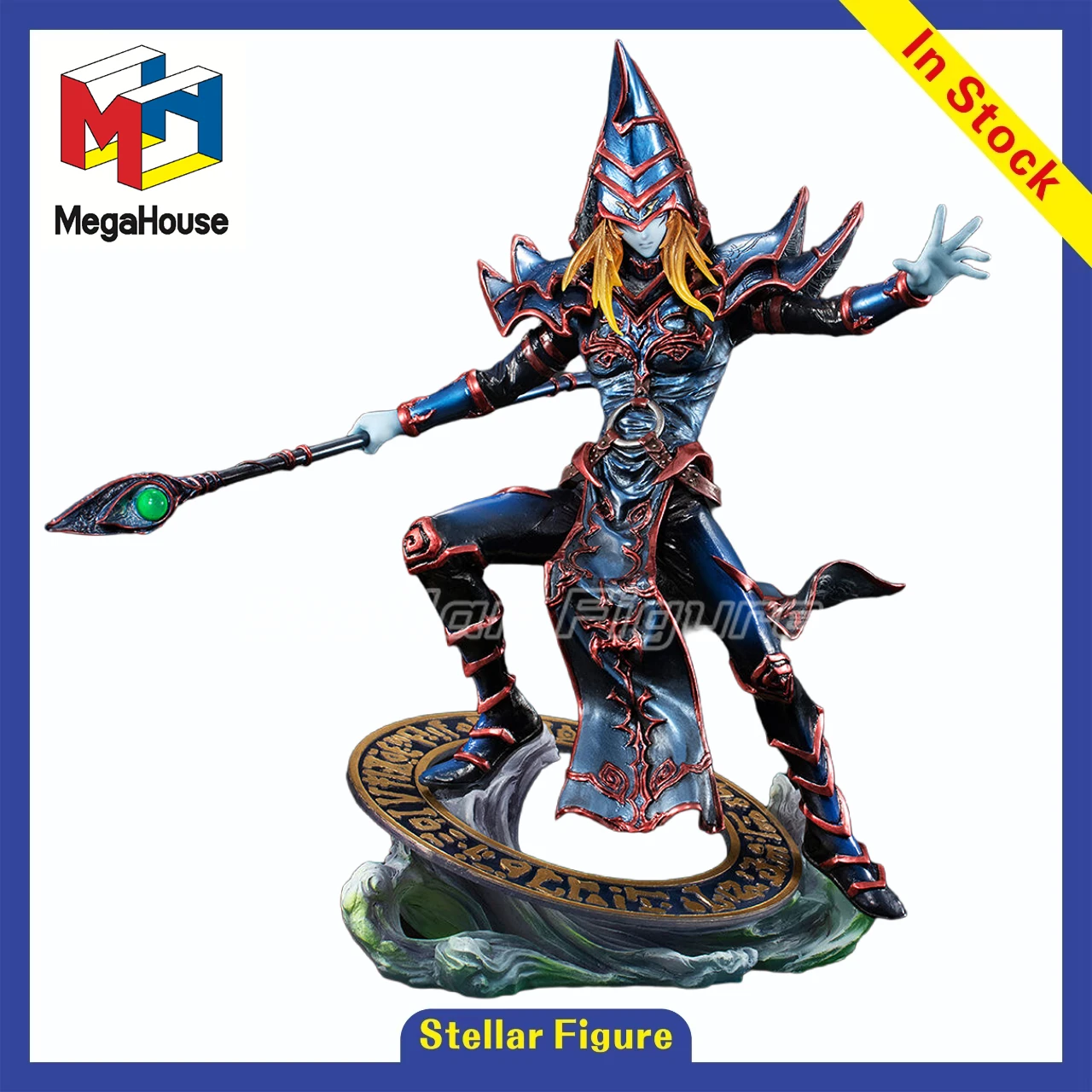 

【SF】В наличии MegaHouse ART WORKS MONSTERS Yu-Gi-Oh Duel Monsters Фигурки Черного Мага, коллекционная модель, подарок
