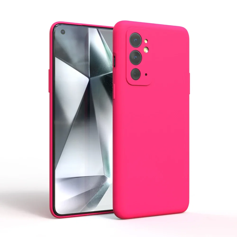 For OnePlus 9RT Case High Quality Liquid Silicone Soft Cover For One Plus 8 9 9R 9 PRO OnePlus8 OnePlus Nord 8T 8Pro Phone Case