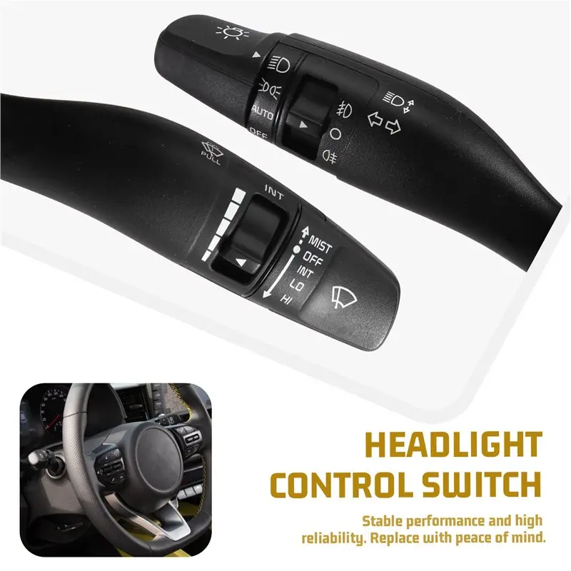 Classic-OE Number 93400-H2900 93400H2900 Headlight Turn Signal Wiper Switch For Kia Stonic Pegas Rio 2017-2023