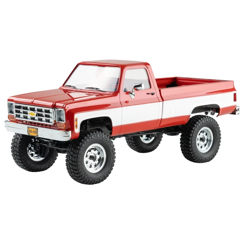 FMS FCX18 Chevrolet K10 RTR 1/18 2.4G 4WD RC Auto Rock Crawler Twee Speed Pickup Off Road Klimmen vrachtwagen Voertuigen Modellen RC Speelgoed