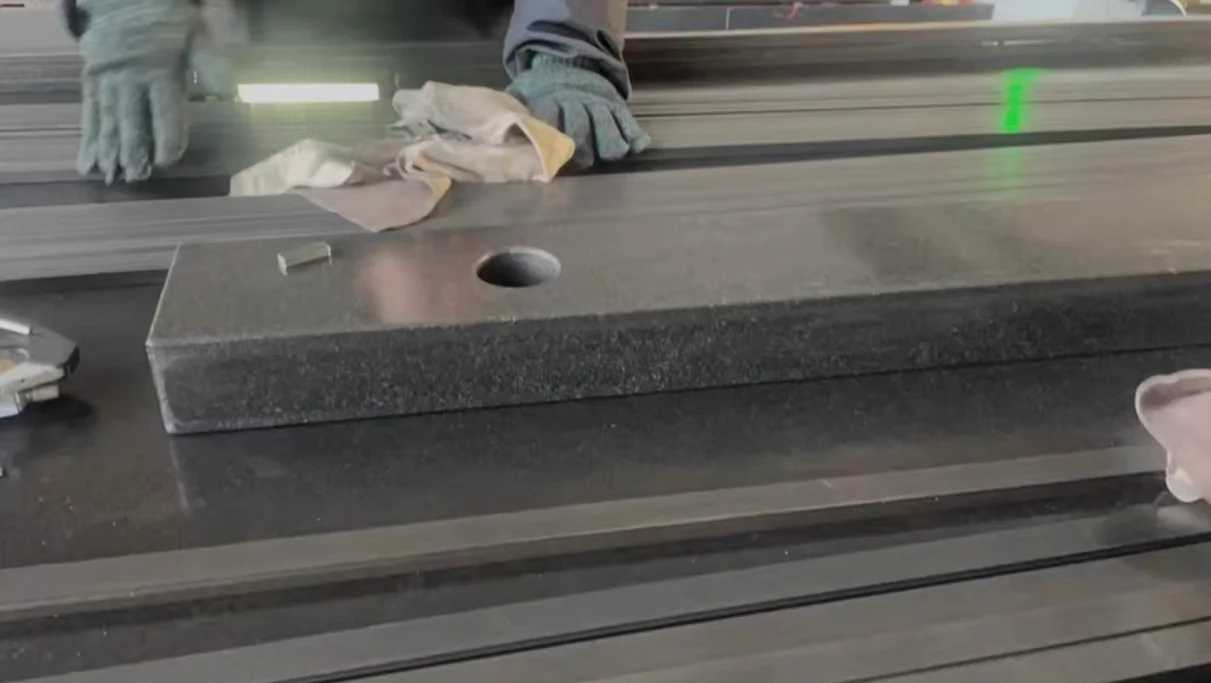 Granite Straight Edge Leveling Gauge ,parallel Ruler 00 Class High Precision 1500*150*60mm