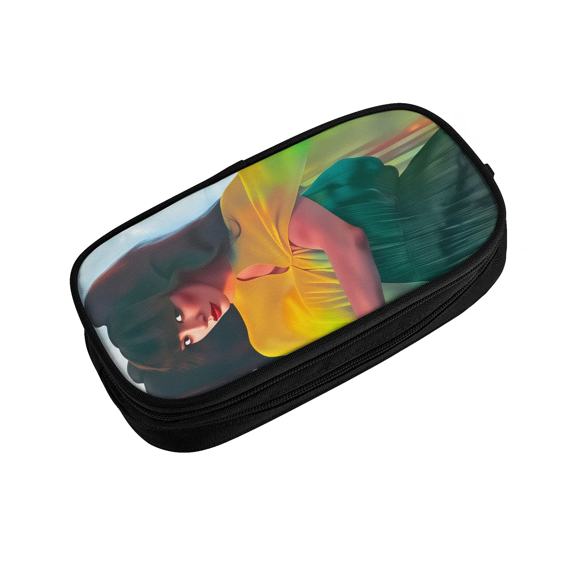 Kate Bush Catherine Bush  Kawaii Pencil Cases Boys Girls Large Capacity English Singer  Pencil Box Student School