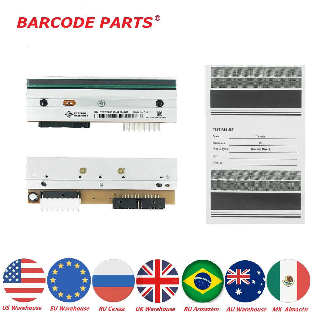 

✅P1053360-019 300dpi Thermal Printhead for Zebra 105SL Plus 105SL+ Printer,P/N:P1053360-018✅