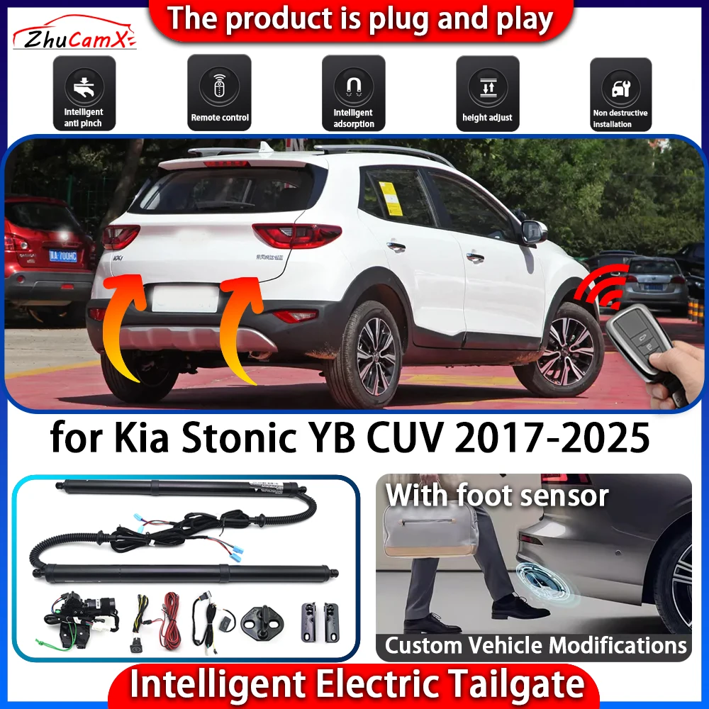 

ZhuCamX Smart Powered Tailgate System for Kia Stonic YB CUV 2017-2025 Automatic Intelligent Electric Trunk Lift Control Kit