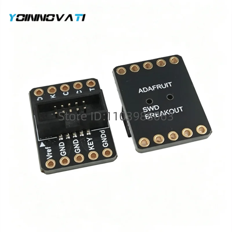 1PCS 2PCS 2743 JTAG to SWD Adapter Cable 2x5 1.27mm/2.54mm Pitch DIP 10Pin JTAG Converter