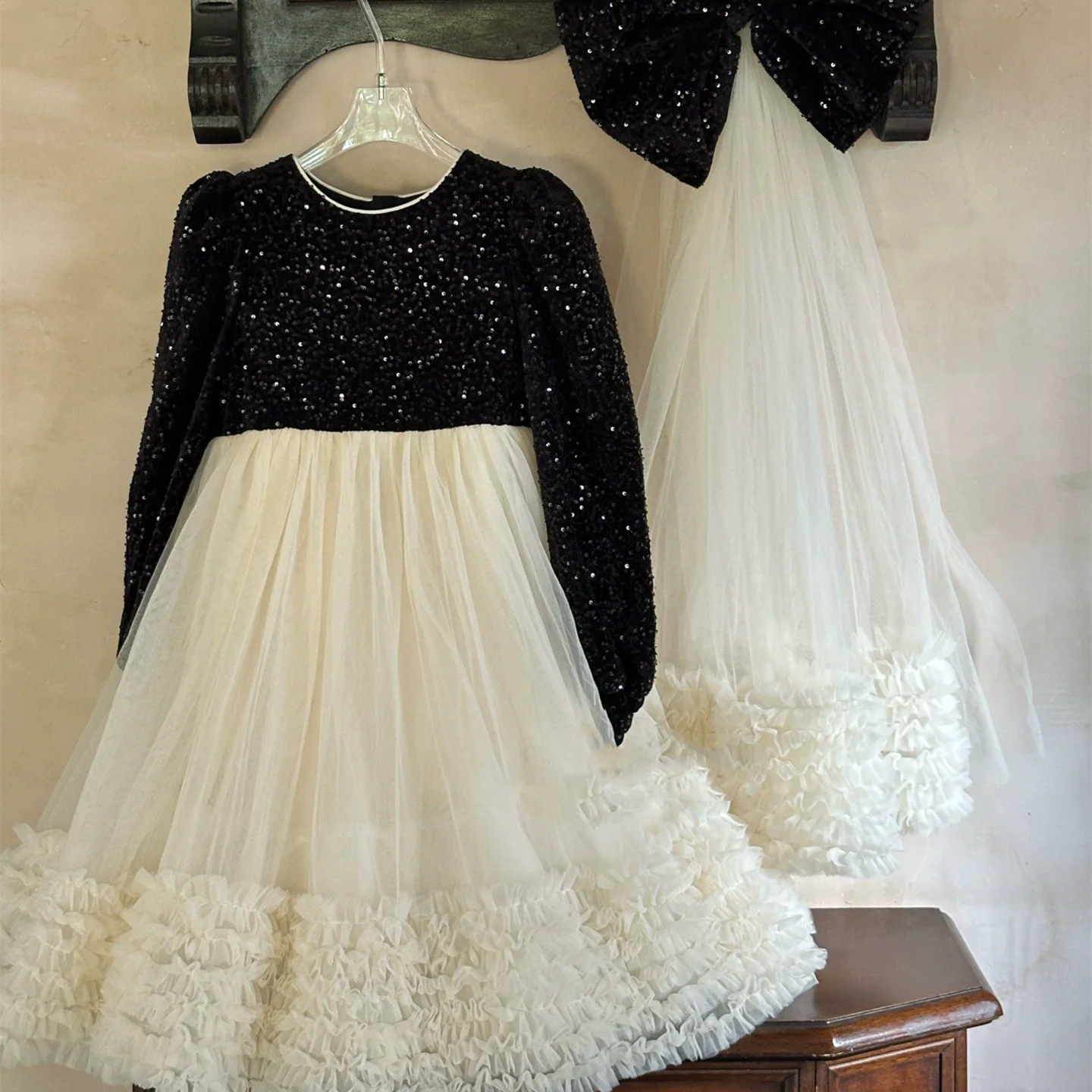 

Girl Dress Sweet Girl Sequin Ball Gown Dress Clothes Teen Children Birthday Christmas Party Dress Girl Princess Wedding Dress