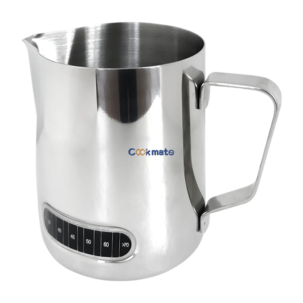 

Stainless Steel Tip Coffee Brewing Milk Foaming And Foaming Temperature Measurement 400ML 600 ML