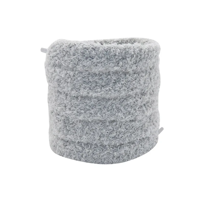 Weiche, flauschige Schnürsenkel, 15 mm breit, flache Plüsch-Frottee-Schnürsenkel für Damen-Freizeitschuhe, bequemer Schnürsenkel-Ersatz – Detail 8