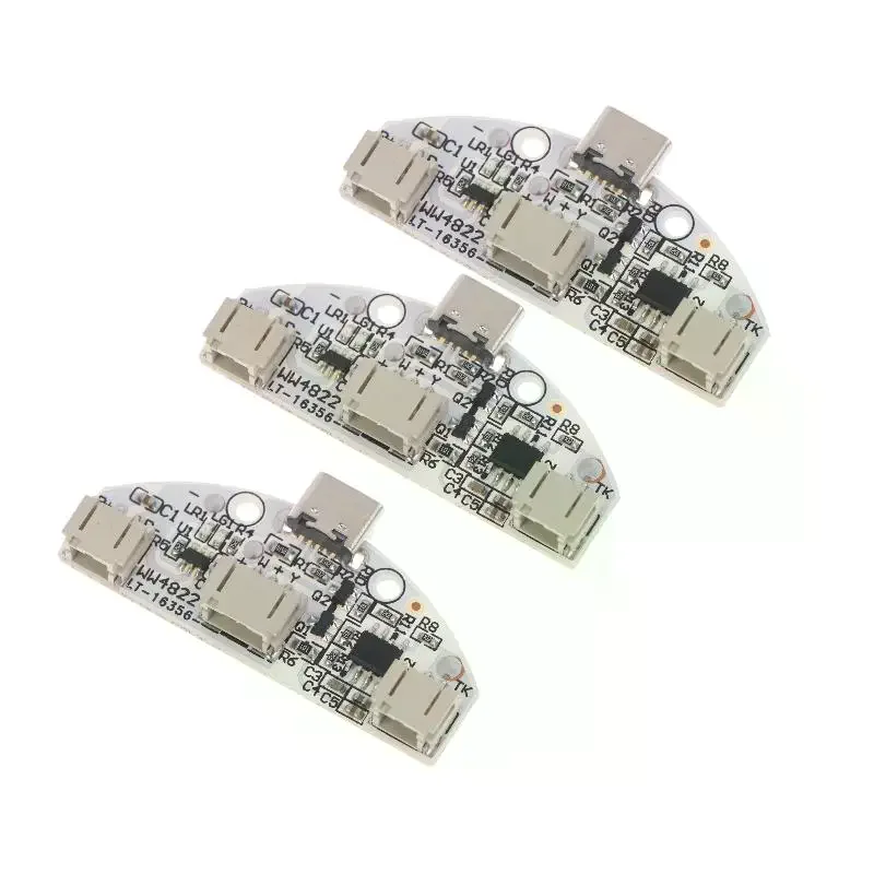1/15Pcs Type-C Charging Port DC3.7V Input Light Source LED Light Panel Dimming Controller With Touch ON/OFF Switch