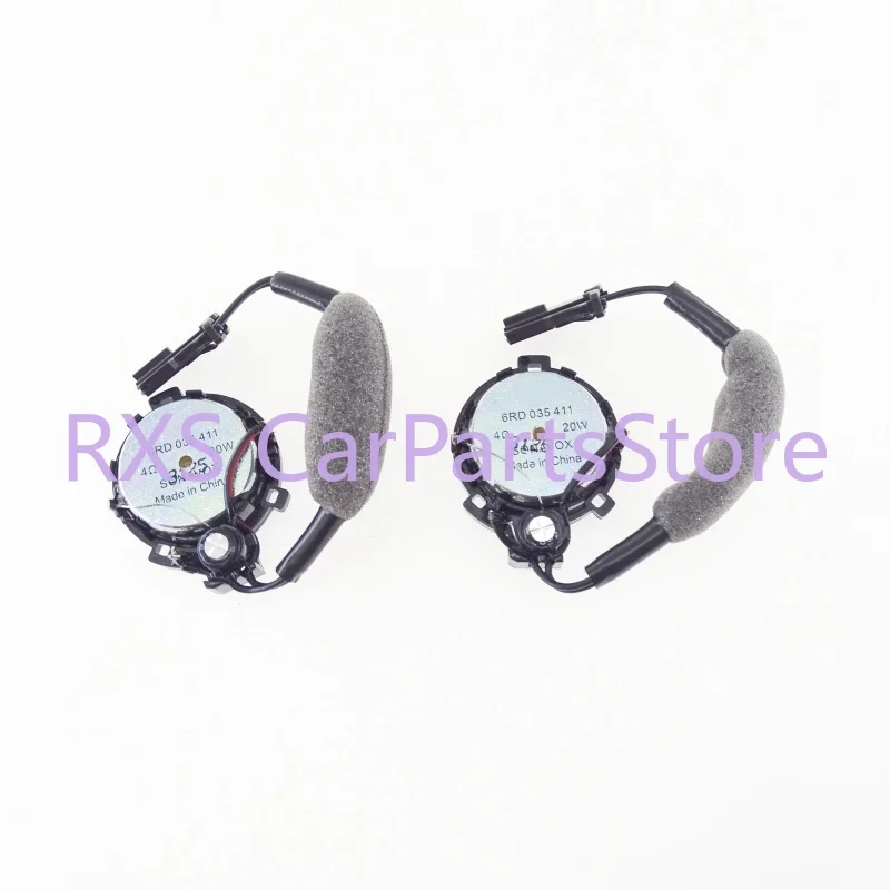 2pcs Front A-Pillar Tweeter Part 6RD035411 31G035411 for Polo Golf Jetta Octavia Horn Tweeter Speaker 6RD 035 411A 6RD035411