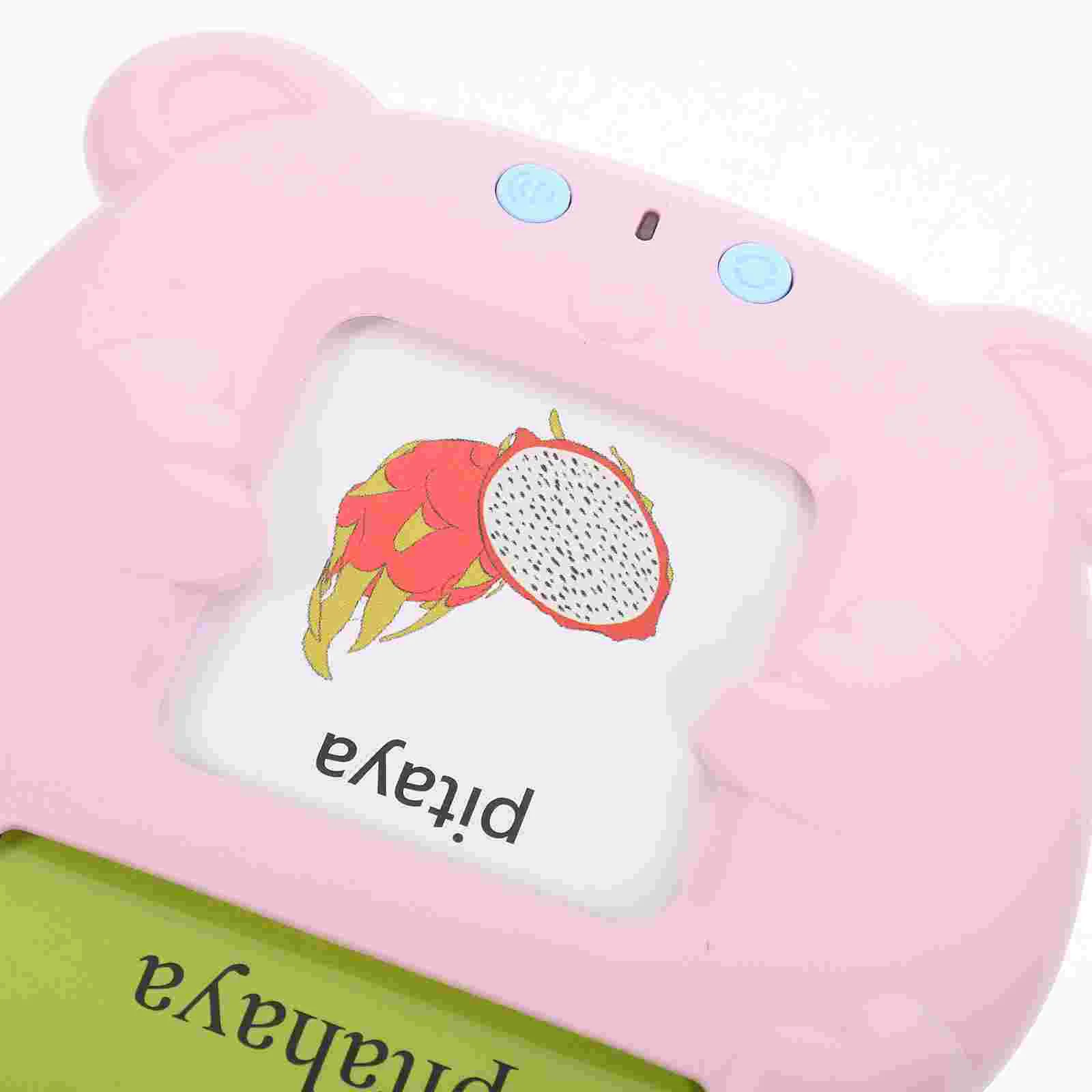 Early Education Machine Toddler Toy Speech Plastic English Cards Cognitive Kid Plaything Household