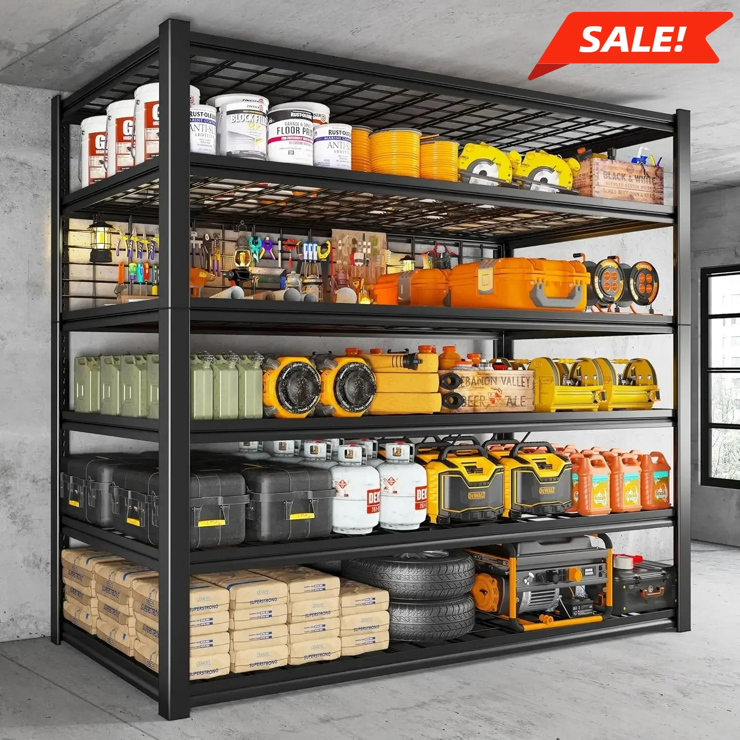 6-Tier 3500LBS Gara… - image