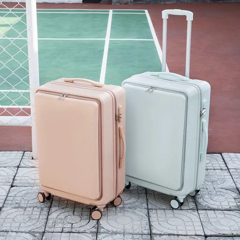 new-20-inch-front-open-cover-lage-multi-functional-busin-travel-suitcase-26-inch-side-open-cover-universal-wheel-suitcase