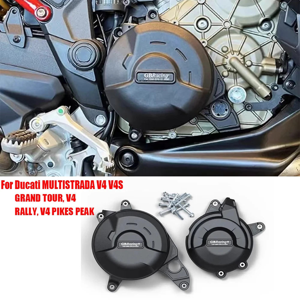 

For Ducati MULTISTRADA V4 V4S, V4S GRAND TOUR, V4 RALLY, V4 PIKES PEAK 2022-2023 Engine Protection Cover