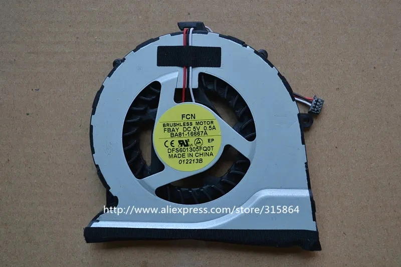 NEW LAPTOP CPU COOLING FAN FOR SAMSUNG Q470 500P4A NP-500P4A 500P4C Q468 DFS601305FQ0T