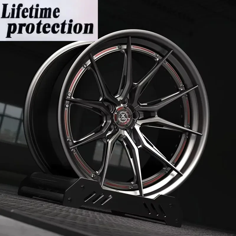 Hot Sale Custom Forged Whlees 5x112 5x120 5x114.3 17 18 20 21 22 24 26 Inch 4 5 6 8 Holes Deep Dish Alloy Rims Alloy Wheels 4