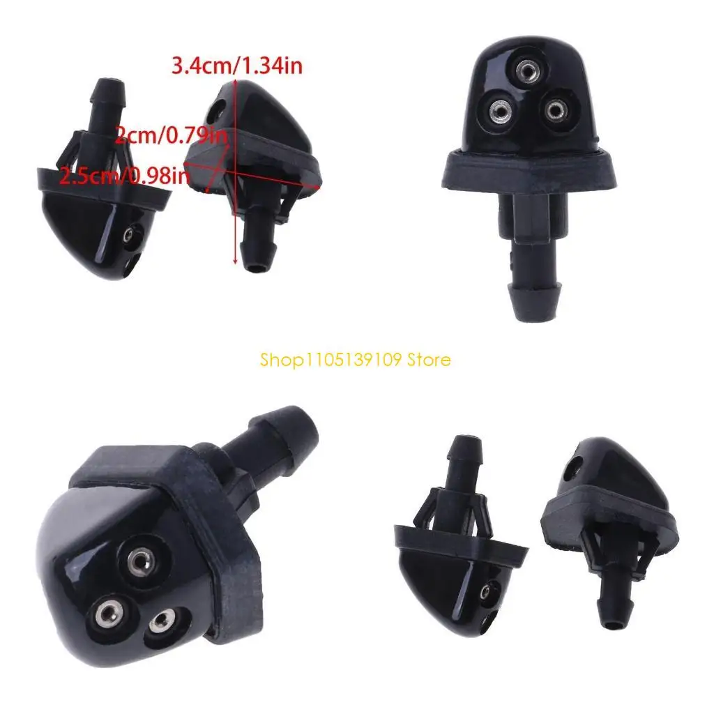 

P5ED Car Windshield Washer Wiper Water Jet Nozzle Inlet Push For SX4