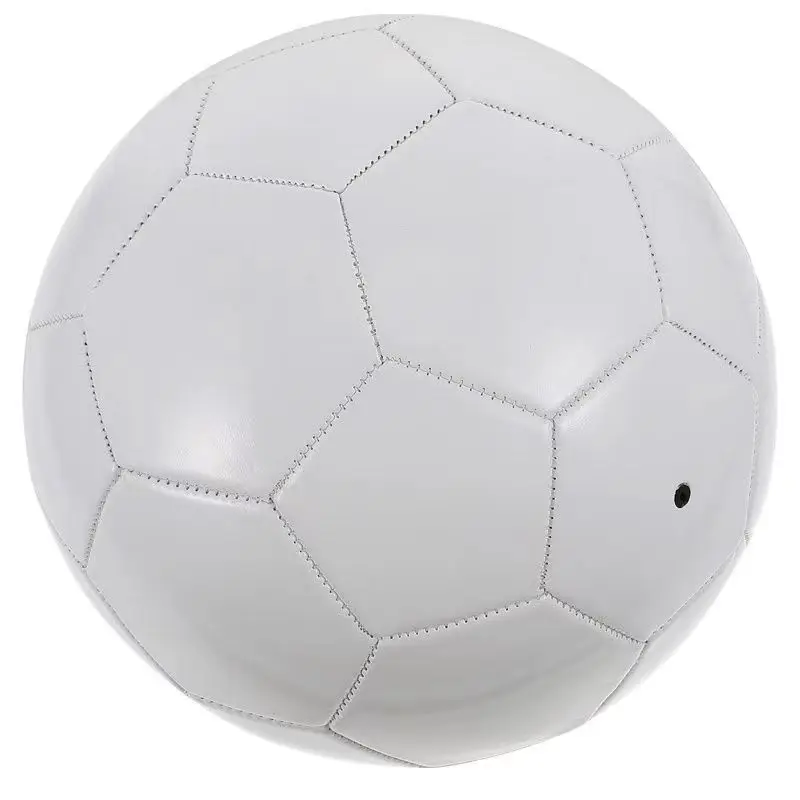 

3PCS White Soccer Ball Size 5 Kids DIY Training Entertainment Game Party Painting Football Balls Gift For Children Student