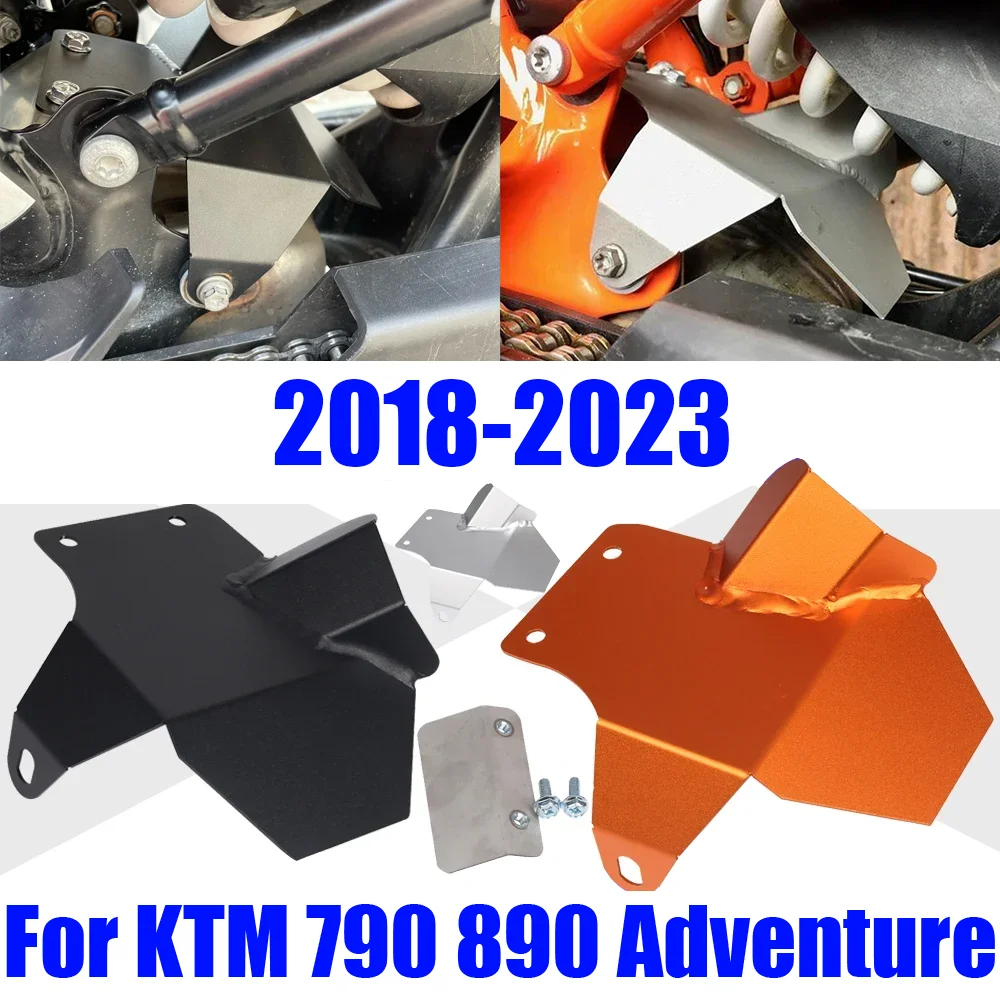 Protection de bouclier thermique d'amortisseur arrière de moto, couvercle de protection de tuyau d'accès, accessoires pour KTM 790, 890, Adventure S, R, ADV, 2018 - 2023