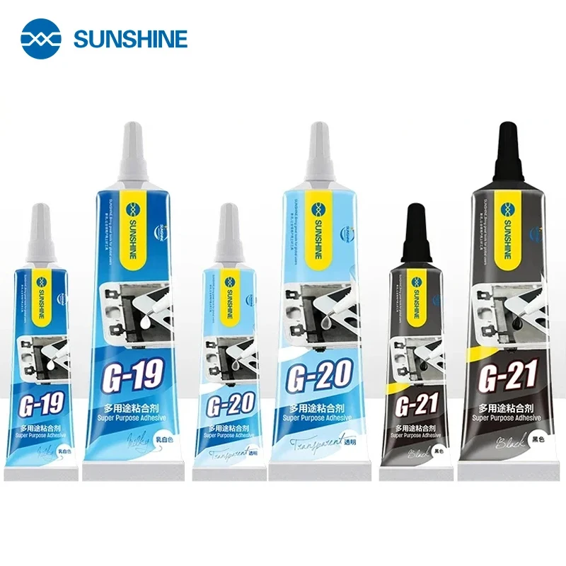 SUNSHINE Universal Strong Glue G-19 G-20 G-21 for Mobile Phone Electronic Products Watch Repair Fast Curing Frame Bonding Glue