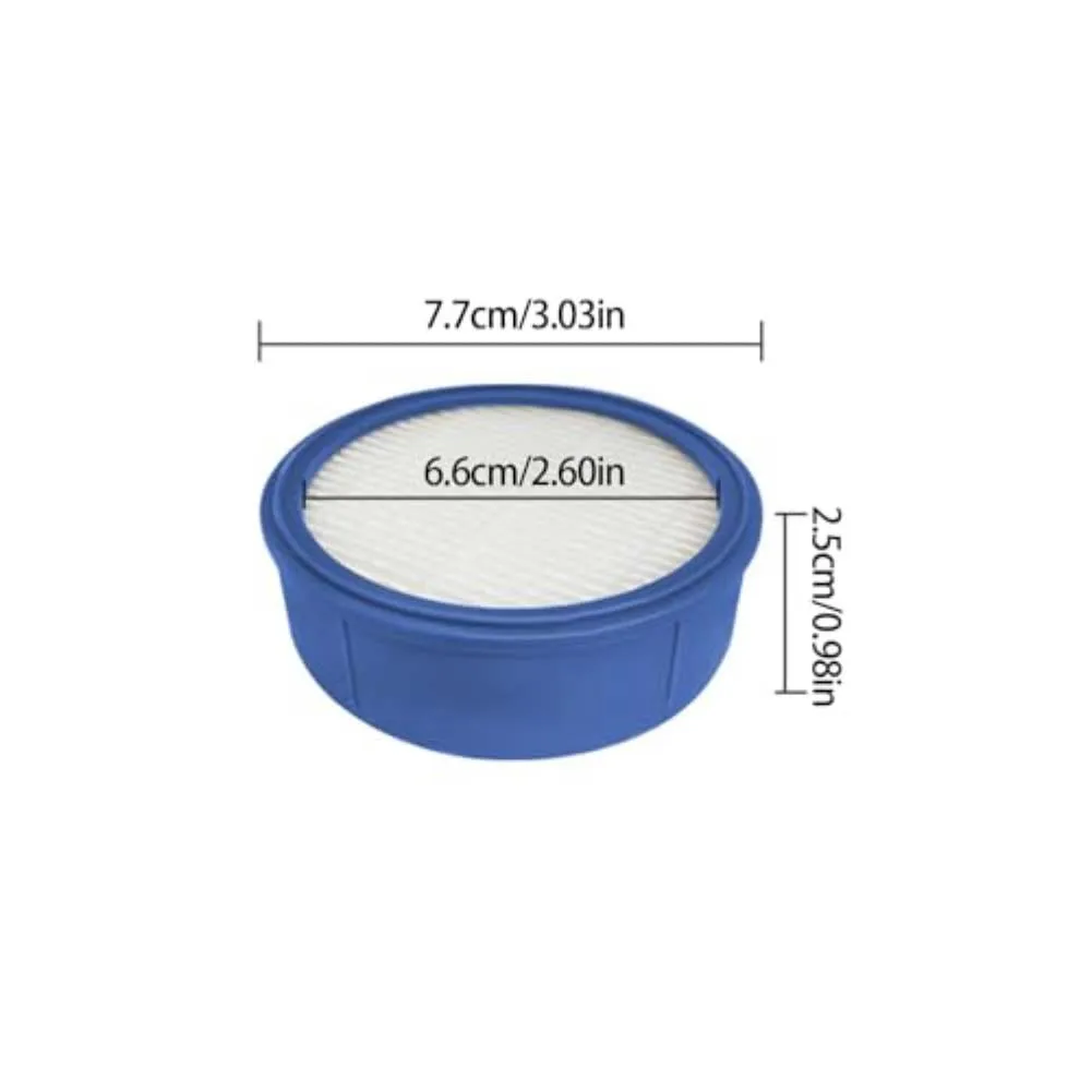 2-Pack Replacement Filter Compatible with For 6000 7000 ASKW5 Vacuum Cleaners Ensures Consistent Filtration Efficiency