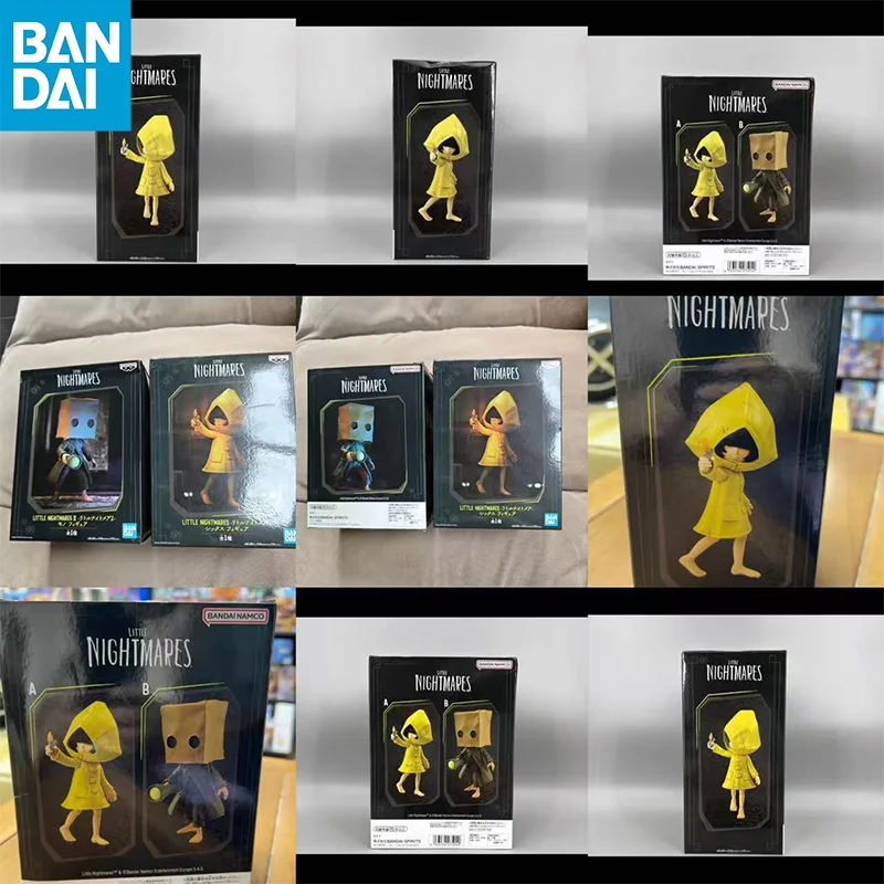 

Bandai Namco Banpresto Little Nightmares Six Mono Halloween Party ПВХ 17 см Фигурка Модель Игрушка Настольное украшение на складе Подлинная