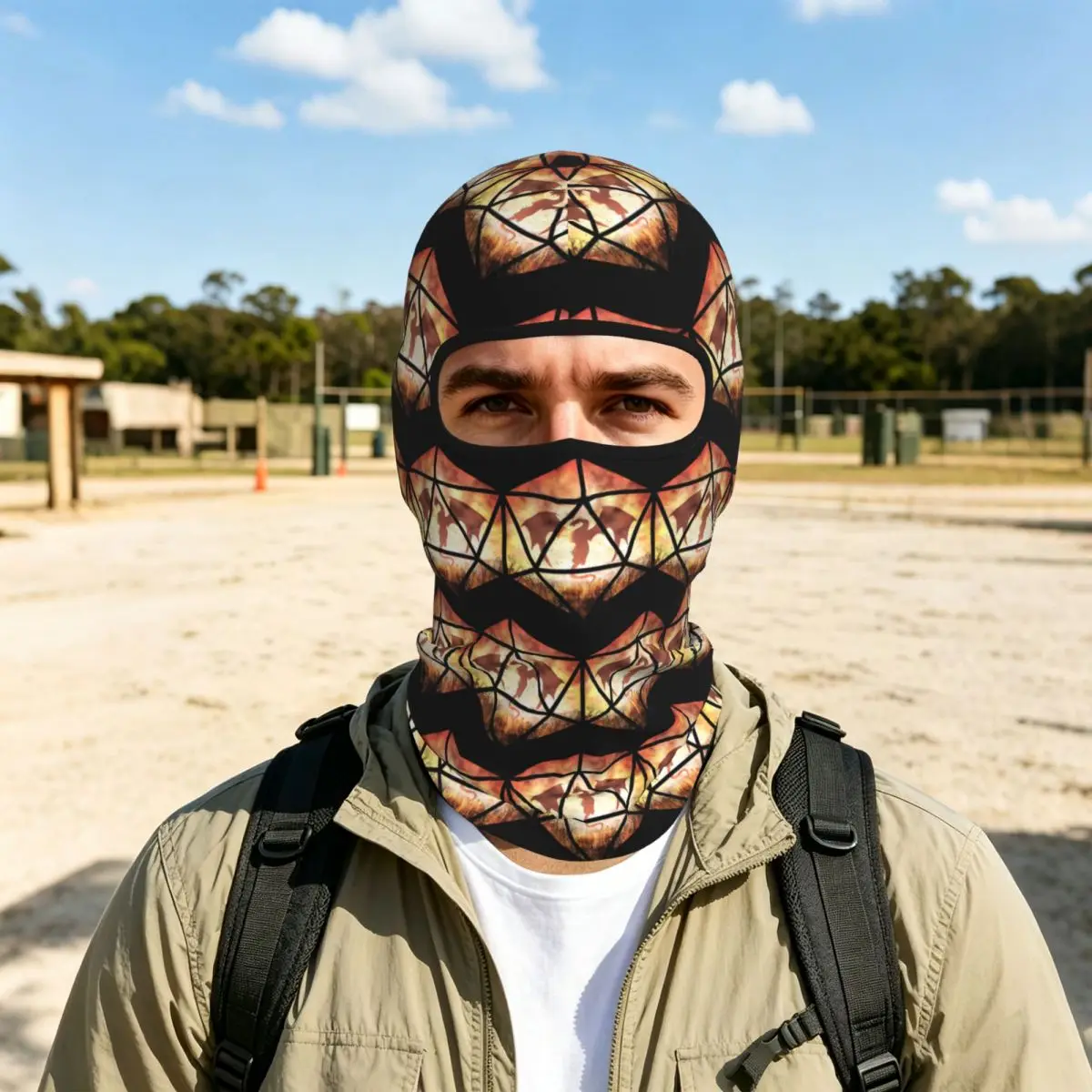 Fire Dragon D20 Breathable Thin Balaclava Full Face Mask Sun Protection Neck Gaiter For Motorcycle Cycling Fishing Outdoor