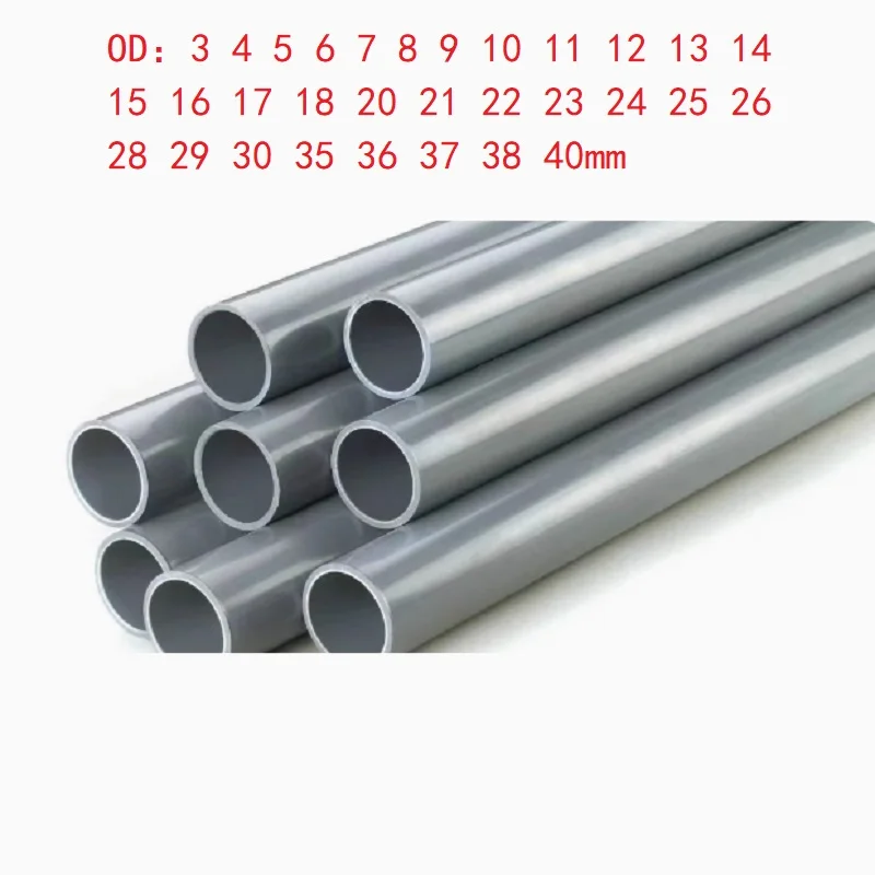 

Aluminium Tube OD 3 4 5 6 7 8 9 10 12 14 15 16 18 20 21 22 24 25 26 28 30 35 36 37 38 40mm Round 6061 Aluminum Alloy Metal Pipe