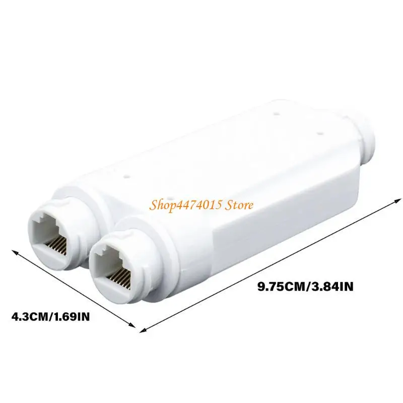 K1AA屋外ポーエクステンダー1 in 2 Out 2ポートIEEE802.3AF/POE防水スプリッター