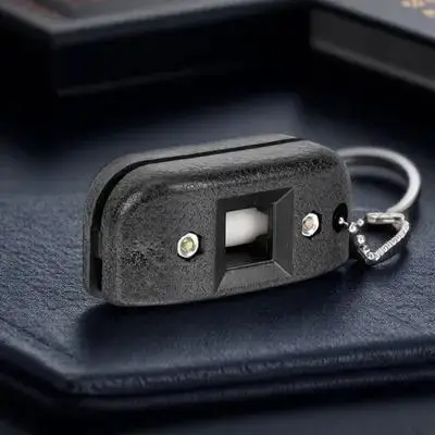 

Portable Skate Sharpener Fine Rolling Wheels Small Handheld Ice Skate Sharpener Adjustable for Hockey Figure Goalie Skates