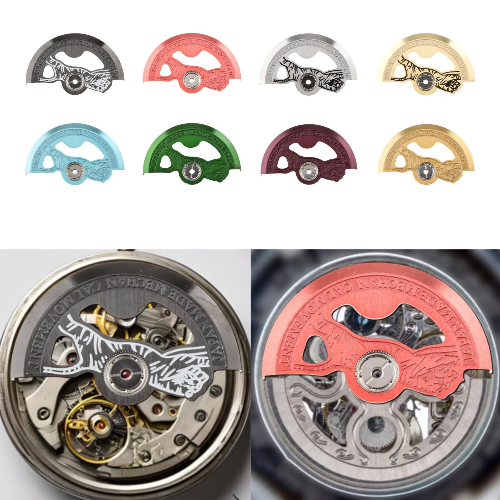 NH35 NH36 Automatic Watch Movement Rotor Stable for Watchmakers for NH34 NH35 NH38 6R36 Watch Mechanical Repair Parts Refit