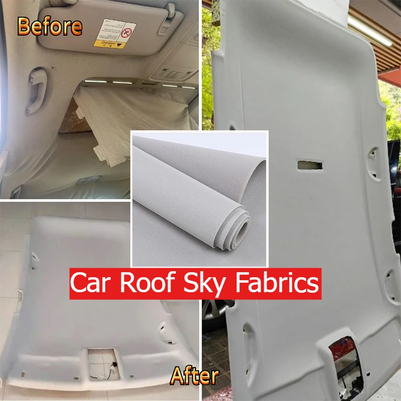 

Ткань для обивки салона автомобиля 250/300x150 см, для потолка, с пенопластовой подложкой, для ремонта и замены обивки, для автодомов