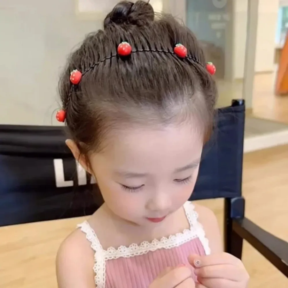 Presentes colorido coração pente de cabelo estrela arco pull-out u forma grampos de cabelo antiderrapante fio invisível hairhoop banda clipe acessórios de cabelo