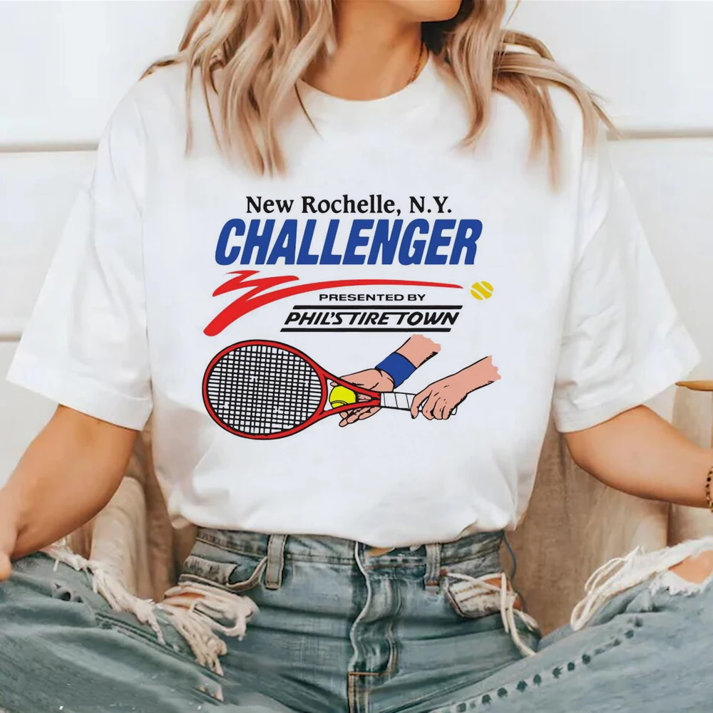 Women Summer Clothes Graphic T-shirt Fashion Short Sleeve Print New Rochelle NY Challenger  90s Trend Cute T Shirt Clothing Te