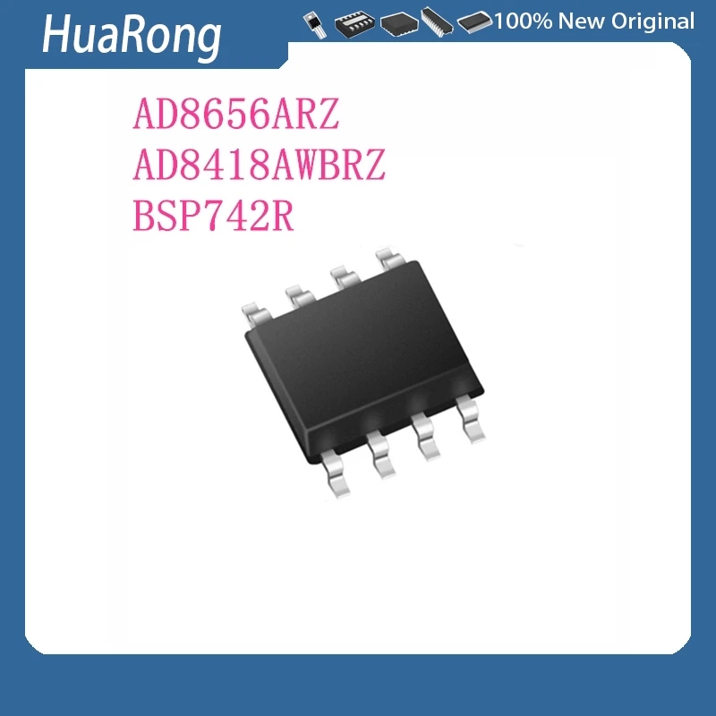 10Pcs/Lot AD8656ARZ AD8656 AD8418AWBRZ AD8418 BSP742R BSP742 SOP8