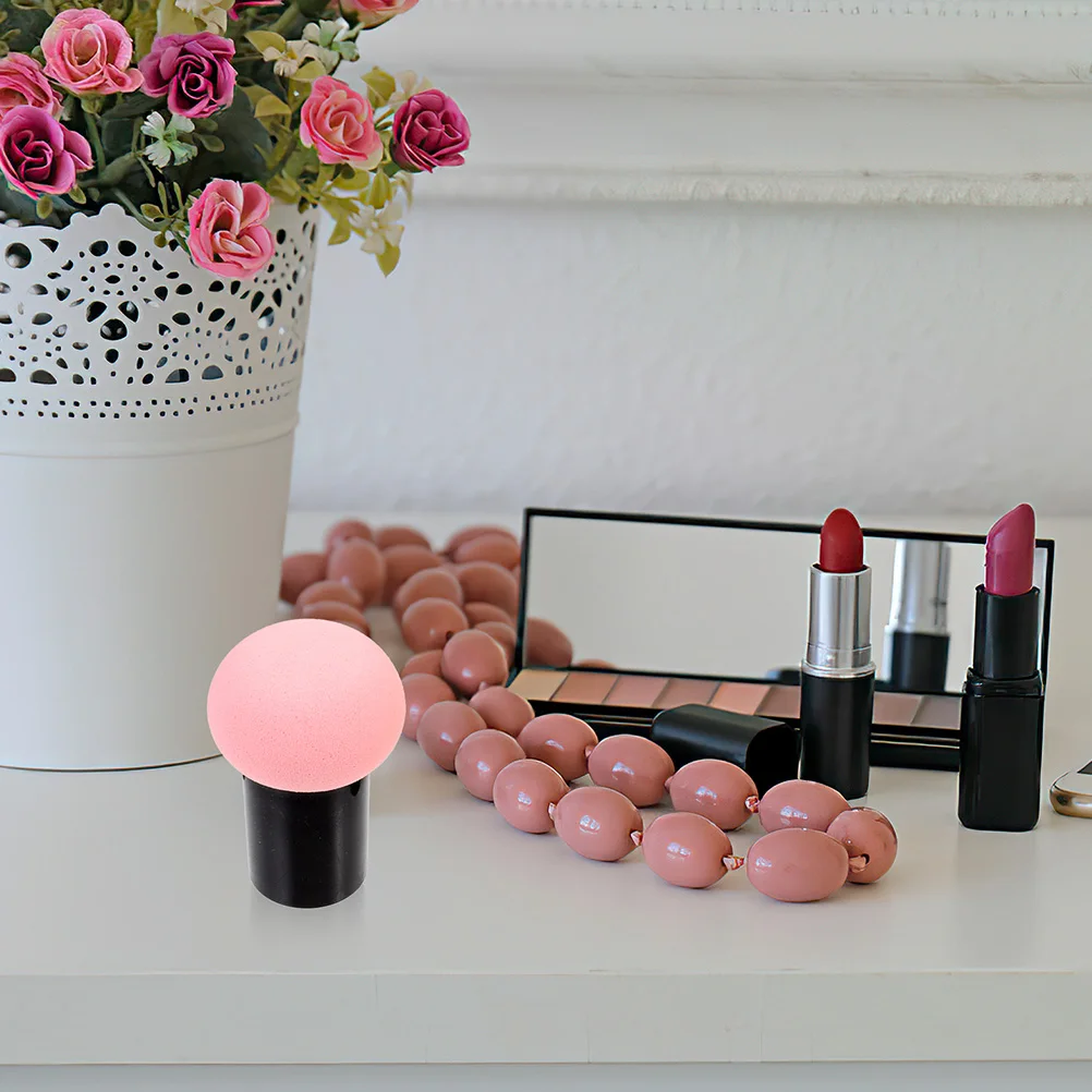 6 stücke Trocken Nass Pilz Make-Up Foundation Puderquaste Langlebige Weiche Werkzeuge Für Frauen Mädchen Make-Up Zubehör