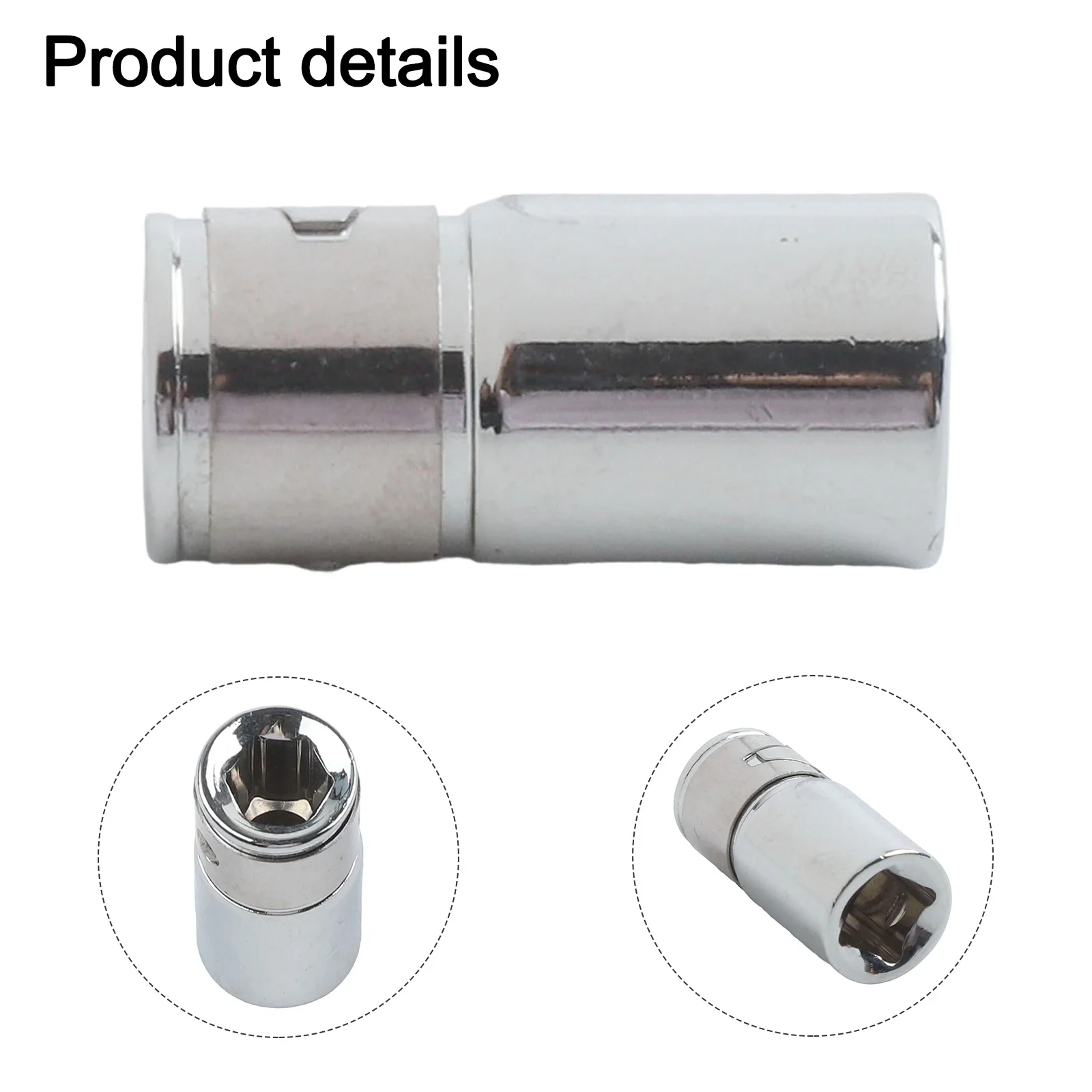 1 個 6 タイプ-ユニバーサルソケット六角ビットホルダーコンバータ 1/4 3/8 1/2 ラチェットソケットアダプタスパナレンチドライバービット