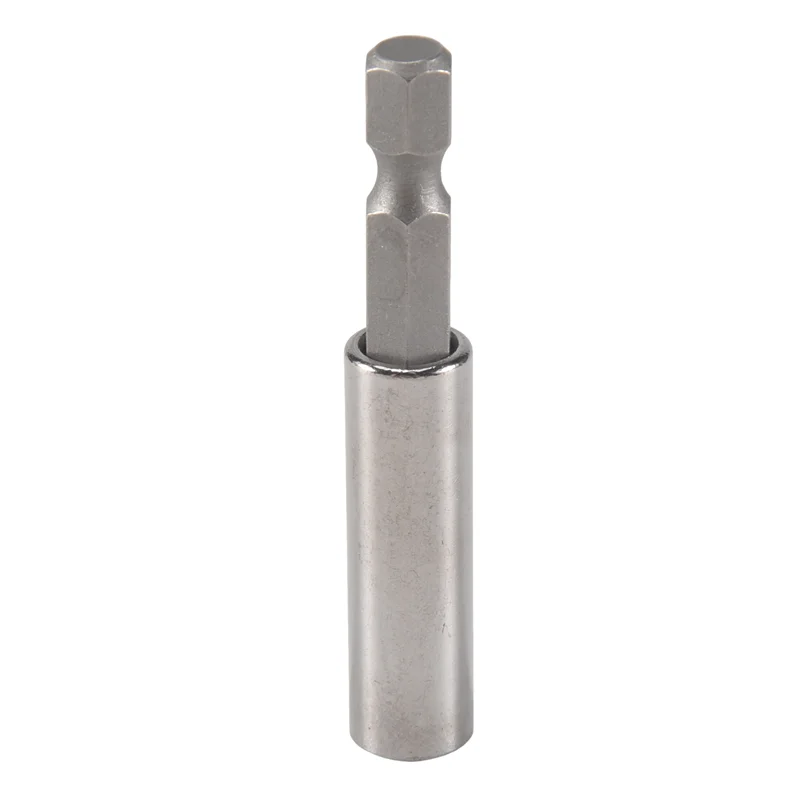 

A88Z 2Pcs/Set 1/4 Inch Hex Magnetic Bit Holder 60/150Mm Screwdriver Bars Power Extension Drill Driver