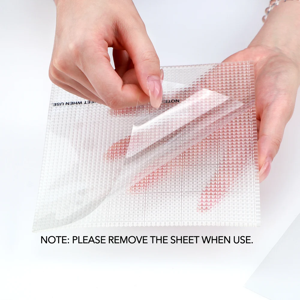 Niedrige klebrige Matte mit Gitter, klares Photopolymer-Basteln, niedrig klebrige Matte zum Stempeln, Schablonieren, Tinte, Mischen, Positionierungsdesigns