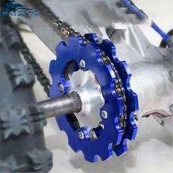 ATV For Yamaha Raptor 700R YFM700R 2012-2022 Raptor 700 YFM700R 2006-2022 Accessories Dual Sprocket Guard Chain Protector Cover