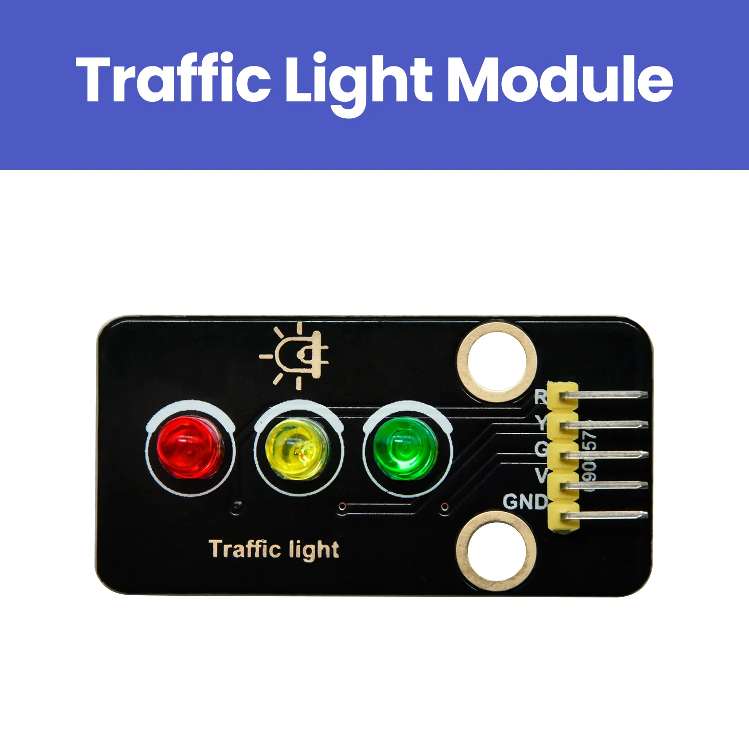 Kidsbits High Quality Traffic Light Module For Arduino DIY Programming Projects Compatible LEGO Blocks DIY Programming Mudule